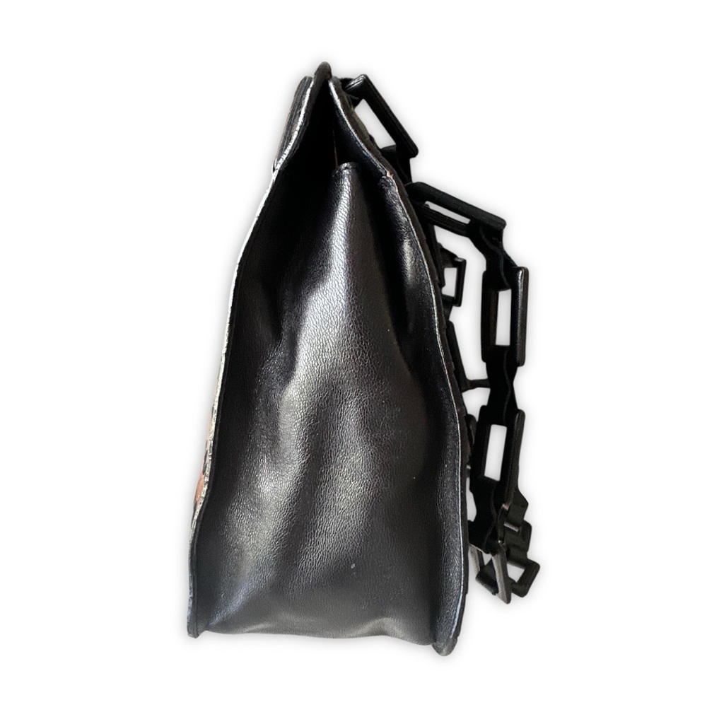 Bottega Veneta Black Calfskin Shoulder Bag Gold Hardware Dust Bag and card - Picture 8 of 13